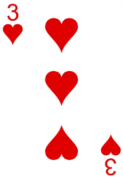 3 of Hearts